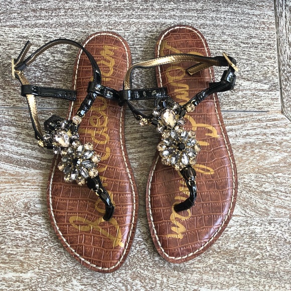 Sam Edelman Shoes - Sam Edelman Grayson Embellished Thong Sandal